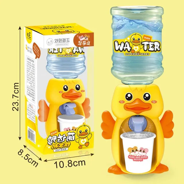ute Pretend Play Mini Duck Dispenser Toy With Glass Included For Kids and Toddlers - M10732