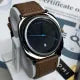 Tomi T084 Leather Straps Quartz Watch Stylish Wrist Watch for Men