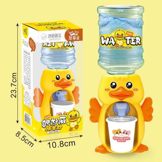 ute Pretend Play Mini Duck Dispenser Toy With Glass Included For Kids and Toddlers - M10732